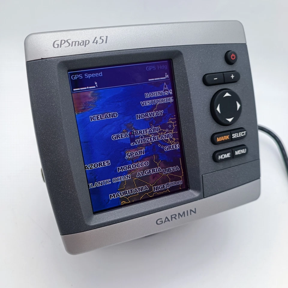 GARMIN GPSMAP 451 Marine Color CHARTPLOTTER NMEA2000 GPS NAVIGATION w/ Sun Cover - image 3 of 4