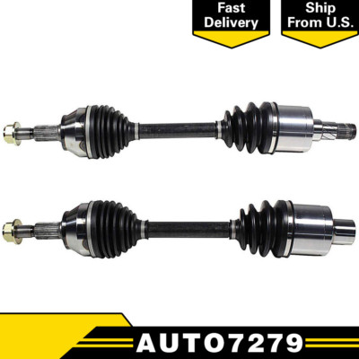 Front Complete CV Axle Shaft Assembly LH RH Pair for Grand Cherokee SUV