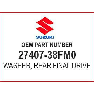 .WASHER, REAR FINAL DRIVE