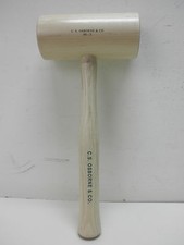 C S Osborne 90-3 Hickory Wood Mallet Size No. 3 New
