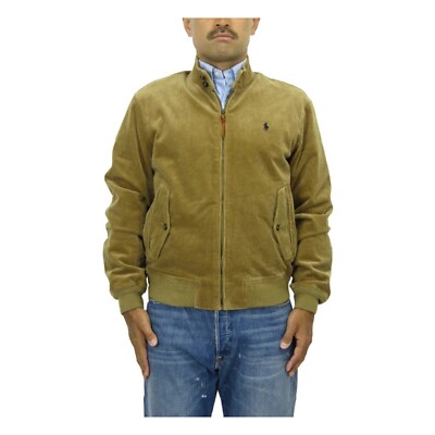 MINOR DEFECT* Polo Ralph Lauren Corduroy Full Zip Jacket - Rustic