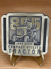 1994 John Deere 855 Tractor Belt Buckle BRASS NEW