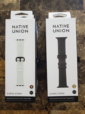 Lot of 8 Native Union silicone watch straps