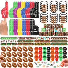 Aoriher 120 Pcs Football Sport Balls Party Favors Set Serve 24, Football Good...