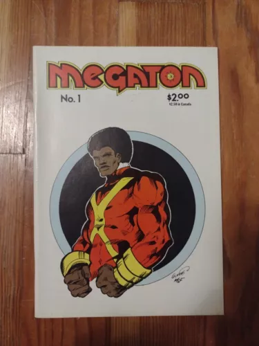Megaton 1 - Erik Larsen's 1st Pro Work, 1st App Vanguard & Megaton, HTF