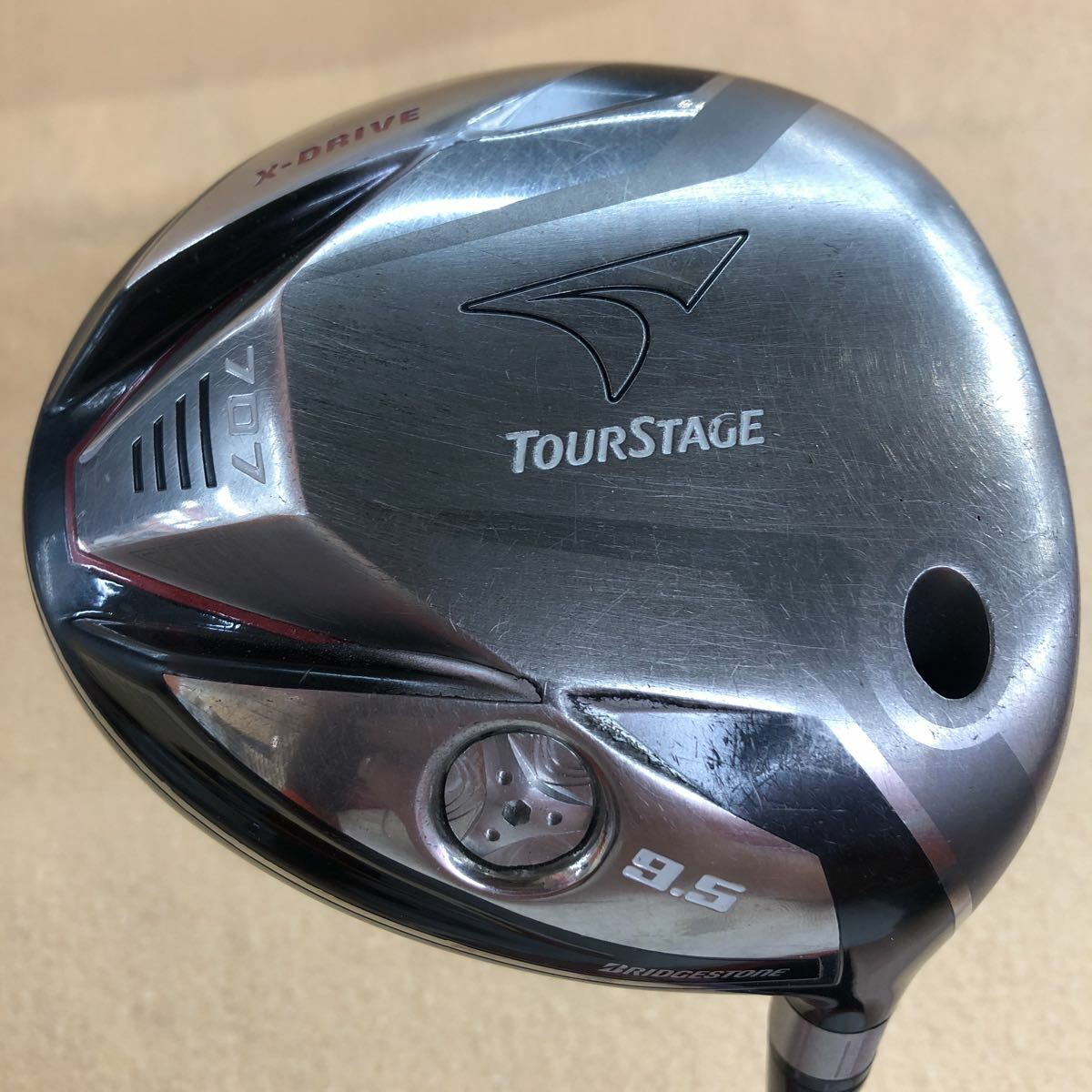 Bridgestone Tourstage 707 9.5° Driver Stiff Graphite Shaft TaylorMade Grip Bridgestone Tourstage 707 9.5° Driver Stiff Graphite Shaft TaylorMade Grip