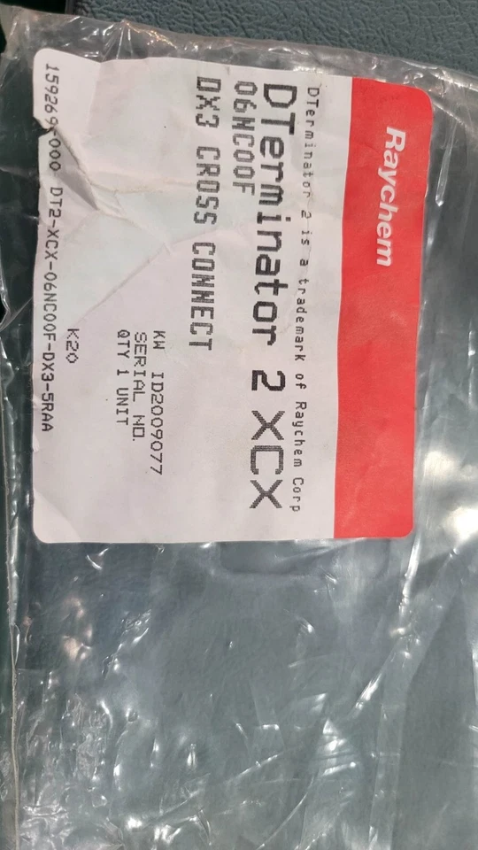 Raychem DTerminator 2 6pr Telephone Cross Connect Wire Terminal Block Enclosure - Image 2 of 4