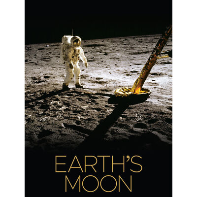 NASA Unser Sonnensystem Mond Apollo 11 Mondlandefähre Buzz Aldrin Kunst Poster Druck