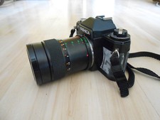 Yashica FX-D Quartz SLR Film Camera, Lens/Lens Yashica Japan ML 42-75mm