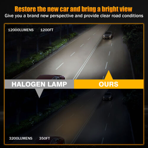 H11 LED Headlight Fog Light Bulb 6000K for Lexus CT200H ZWA10 02/2011 and later - Picture 4 of 8