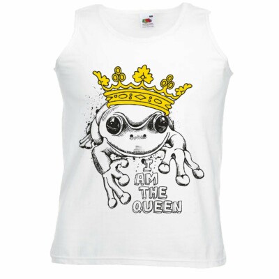 Tank Top I AM THE QUEEN LIFESTYLE FASHION STREET WEAR HIPHOP LEGENDARY SALSA