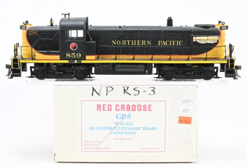 O Scale Weaver NP Northern Pacific Alco RS-3 Loco WRONG BOX AS-IS DOES NOT RUN