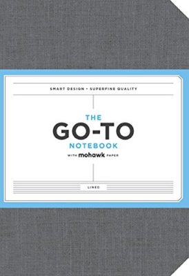 The Go-To Notebook w/ Mohawk Paper, Lined, slate (2018) *NEW* *FREE Shipping*