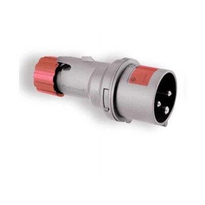EEC plug 3P+T screw wiring IP44 16A - BUILDINGS 700136