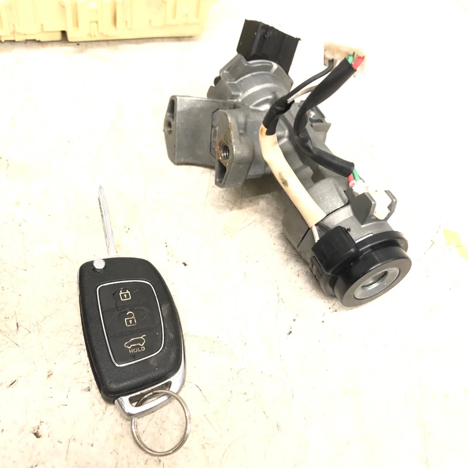 HYUNDAI I20 MK1 ECU KIT 39130-2A590 1.1 CRDI D3FA ENGINE CONTROL UNIT 12-14 - Image 3 of 4