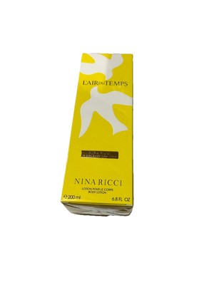 Nina Ricci L'air Du Temps Body Lotion 6.6 Oz 200 Ml New Sealed