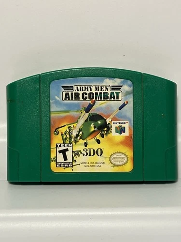 Army Men: Air Combat (Nintendo 64 2000) N64 Authentic Cartridge Tested & Working