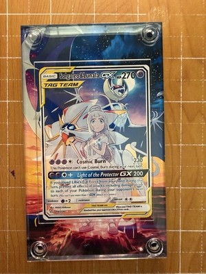 Solgaleo & Lunala GX Full Art TAG TEAM UR 216/236 Extended Art