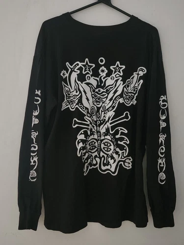T shirt noir manches longues SS21 Supreme Clayton Patterson L/S taille XL