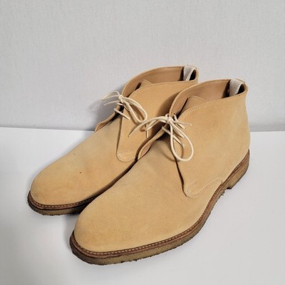 JOSEPH CHEANEY CHUKKA BOOTS Marlborough suede handmade England 10.5 50416-19