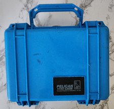 Pelican 1150 Hard Shell Case with Foam Blue Watertight