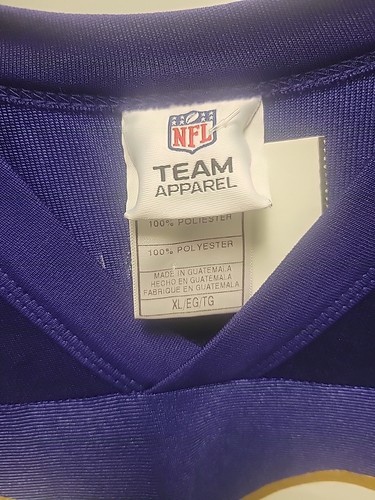 Baltimore Ravens NFL Players Purple Jersey 20 Ed REED Sz XL - Picture 4 of 4