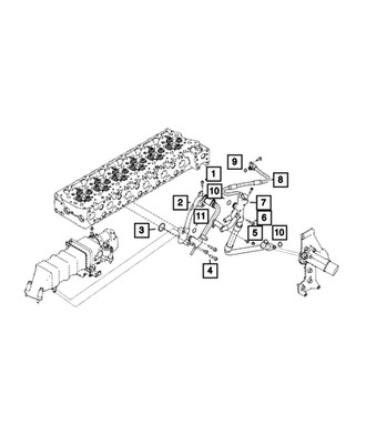 Genuine Mopar Hex Flange Head Bolt 68210649AA