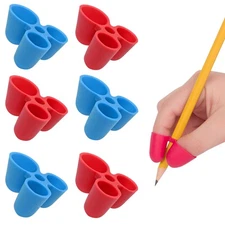 The Pencil Grip Writing CLAW, Large Size Grips, Blue And Red Grips, Set of 6 - T