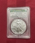 2020-P MS70 PCGS .999 Silver Eagle $1 Emergency Issue First Strike Green Label