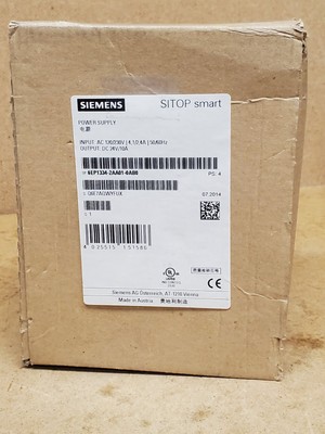 Siemens 6EP1334-2AA01-0AB0  SITOP  Power Supply 24VDC 10 Amp w/ 120/240VAC - NEW