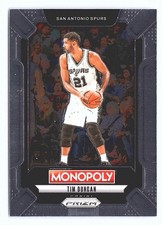 2024-25 Panini Prizm Monopoly #LEG5 Tim Duncan Legends