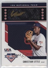 2019 Panini USA Baseball Stars & Stripes 85/89 Christian Little #USA-CM Auto s3g