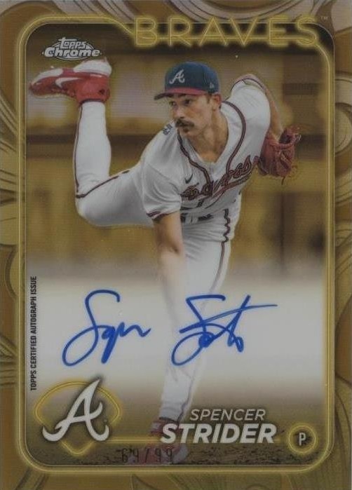 2024 Topps Gilded Collection - Spencer Strider #CGA-SS for sale | eBay