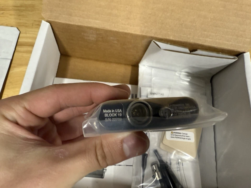 Lectrosonics SMQV 19 Belt-Pack Transmitter Block 19 - Image 4 of 4