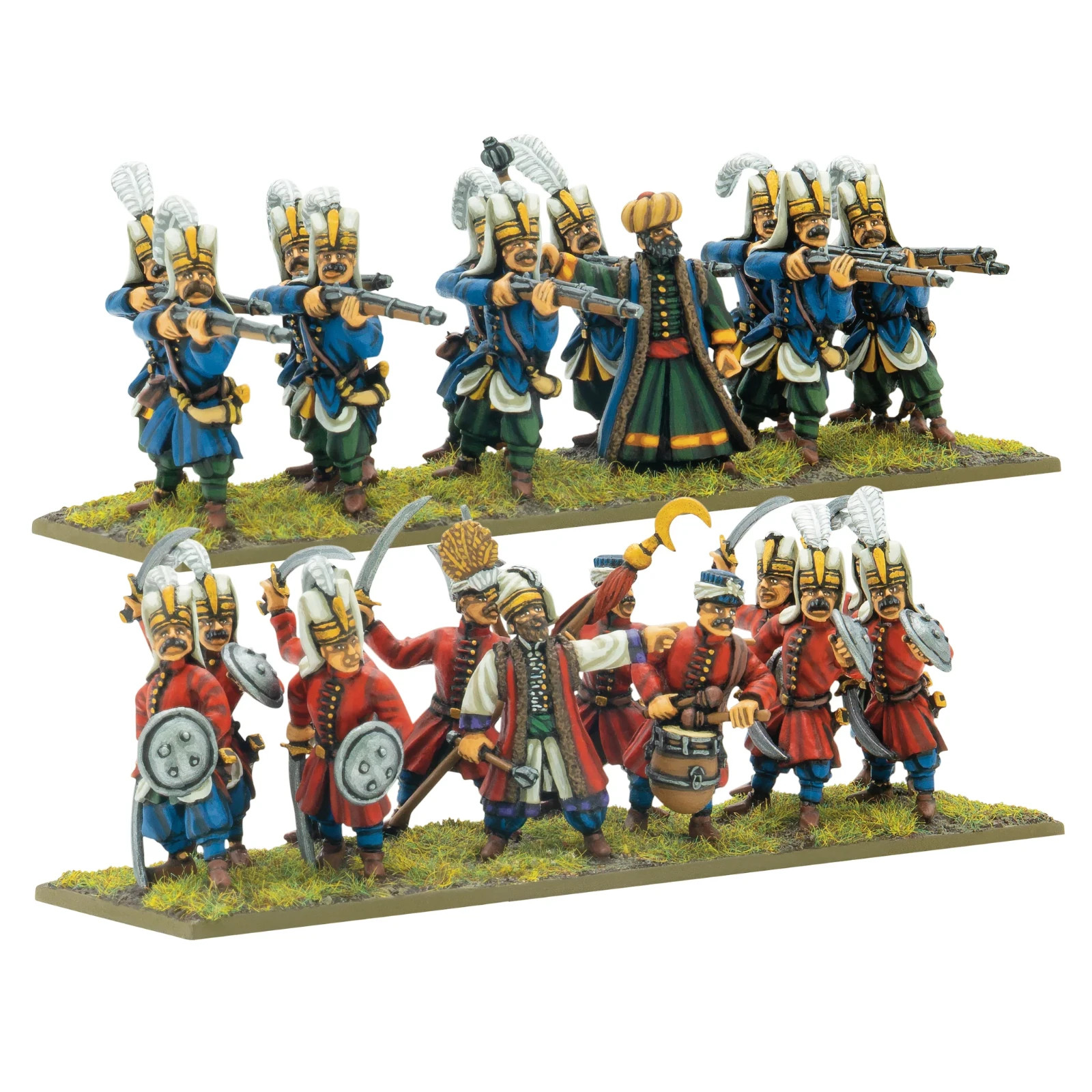 Ottoman Janissaries Regiment - Pike & Shotte - Warlord Games - Brand New