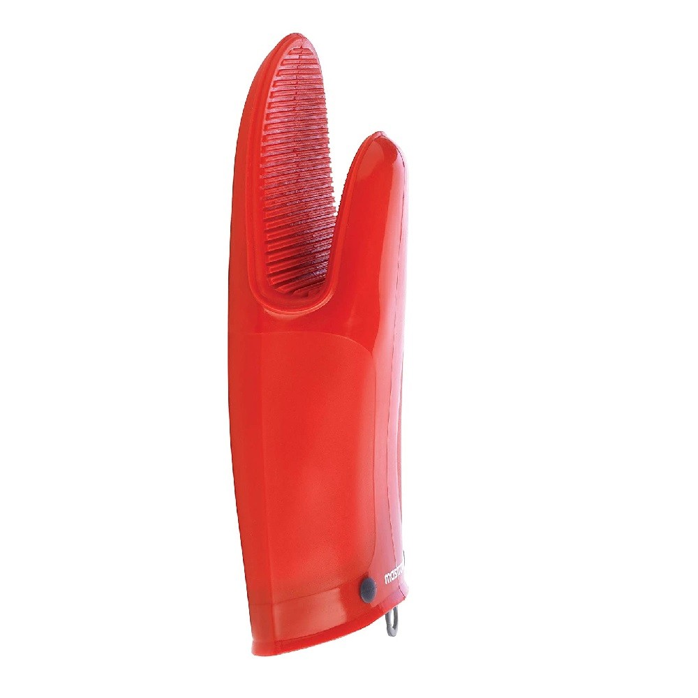 Mastrad Rouge Gant De Cuisine Silicone Et Textile - Silicone - Image 2