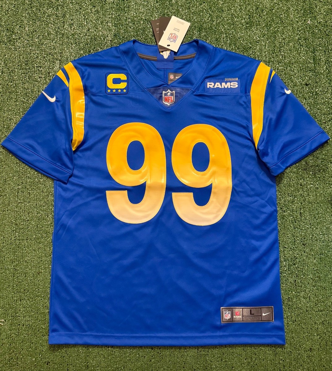 NFL ロサンゼルスラムズ　アーロン・ドナルド　ナイキ　リミテッドジャージ Men's Nike Aaron Donald Royal Los Angeles Rams NFL 100 Vapor