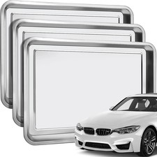 3Pcs Stainless Steel Oil Drip Pan- 27.56 x 19.69 Inch Tray for...