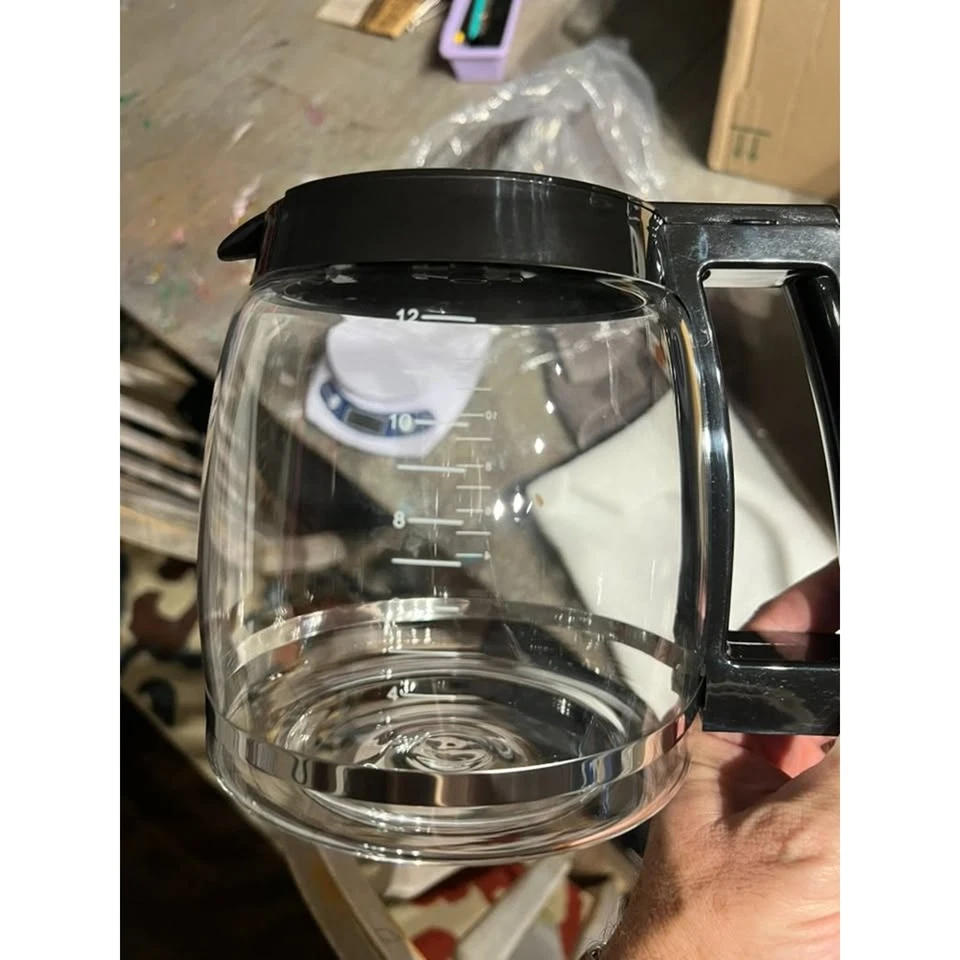 Repuesto jarra de vidrio de 12 tazas para cafetera Cuisinart modelos DCC- Foto 2 de 4