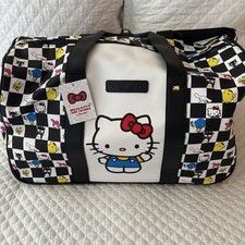 Hello Kitty And Friends Sanrio Duffel Travel Overnight Carry On Bioworld New