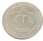 1 Troy Oz .999 Fine Silver Round Bullion Coin Parliament Shield