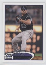 2012 Topps Rafael Betancourt #444 d1f