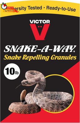 #ad Victor VP364B 10 Snake A Way Outdoor Snake Repelling Granules 10LB Repellent R $33.99