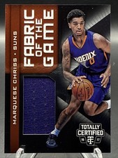 2016-17 Totally Certified - Fabric of the Game Rookie Materials Marquese Chriss