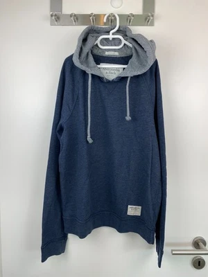 Abercrombie & Fitch | Blau-Grauer Pullover / Hoodie | Gr. S - Bild 1 von 3