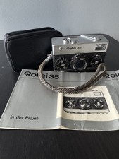 Rollei 35 - Silver - 35mm Film Camera - Made In Singapore - 6008651 - Sold AS-IS