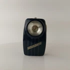 Vintage Bulgarian Flashlight "Svetlina"  Signal Light Lantern Blue Metal #5633