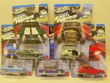 2026 Hot Wheels Silver Series Fast  Furious Dream Lineup Set of 5 - NEW