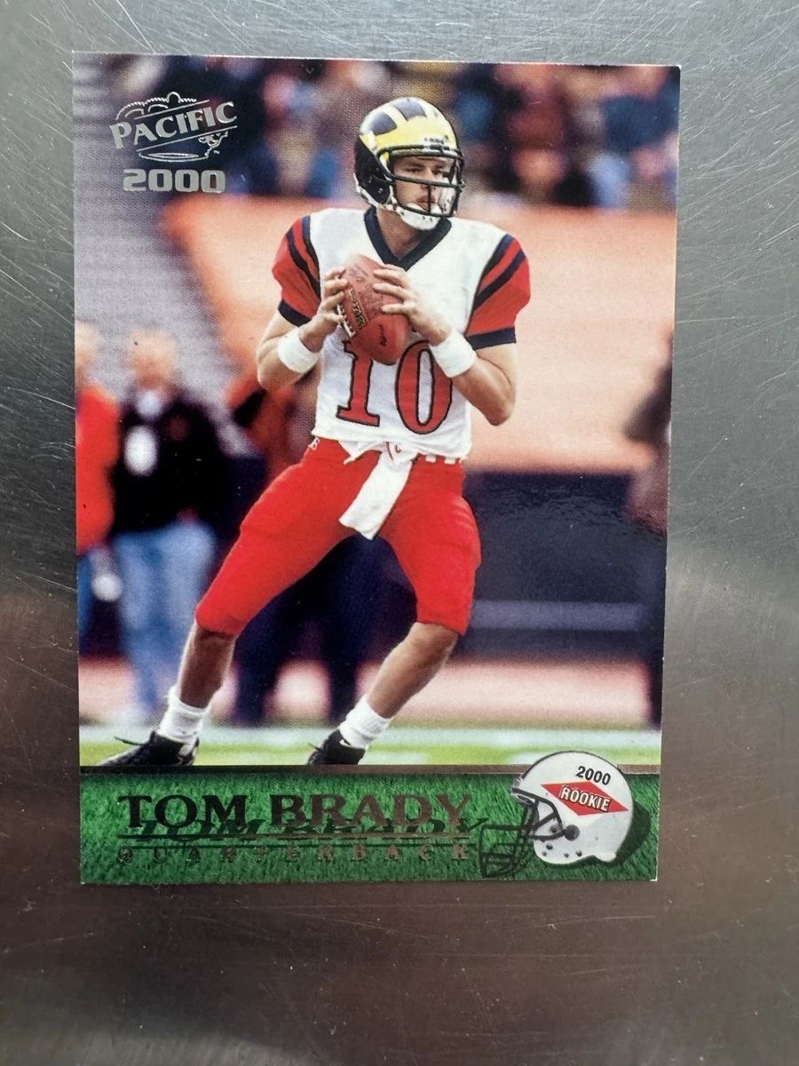 2000 Pacific Tom Brady ルーキーカード Tom Brady - 2000 Pacific Paramount Rookie Card #138 (Excellent