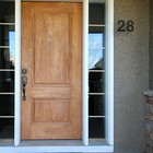 4 inch Modern Floating Outdoor Mailbox House Numbers Black Shadow Home Address